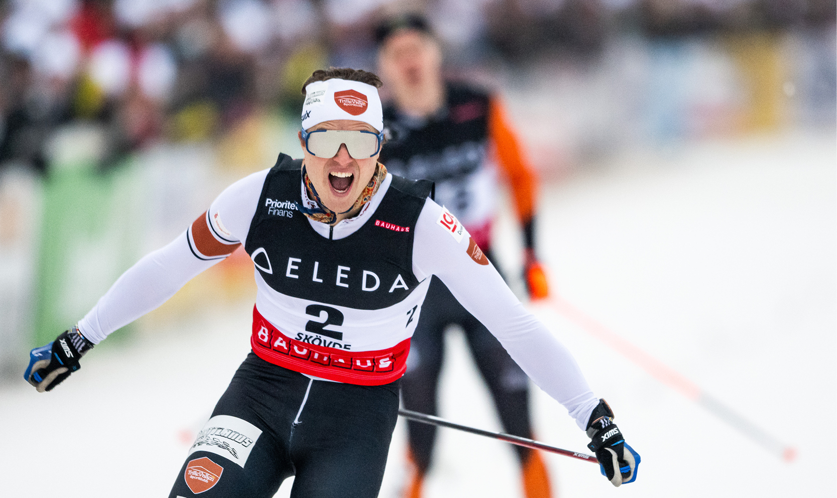 Olle Jonsson från Trillevallens SK blev svensk mästare i sprint.